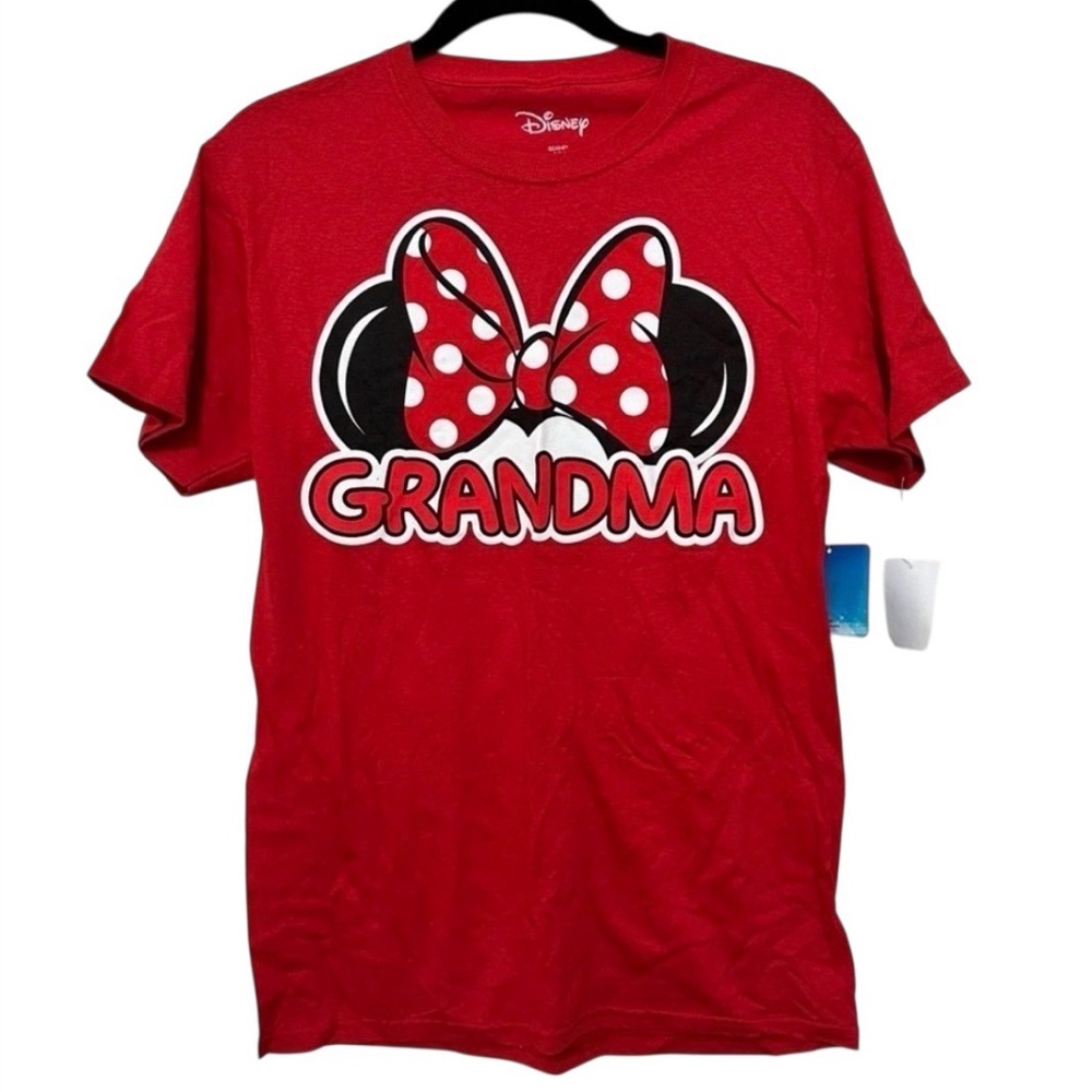 Disney Minnie Mouse grandma red graphic tee shirt size small